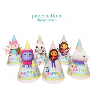 Gabby's Dollhouse Cone Hats